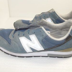 NEW BALANCE 996 SNEAKER GRAY BLUE MRL996AS MENS SIZE 10.5